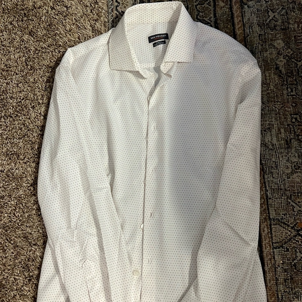 Men’s dress button up shirt.